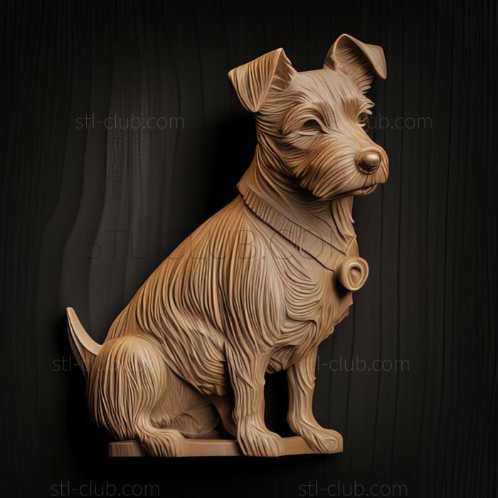 3D model st Tenterfield Terrier dog (STL)